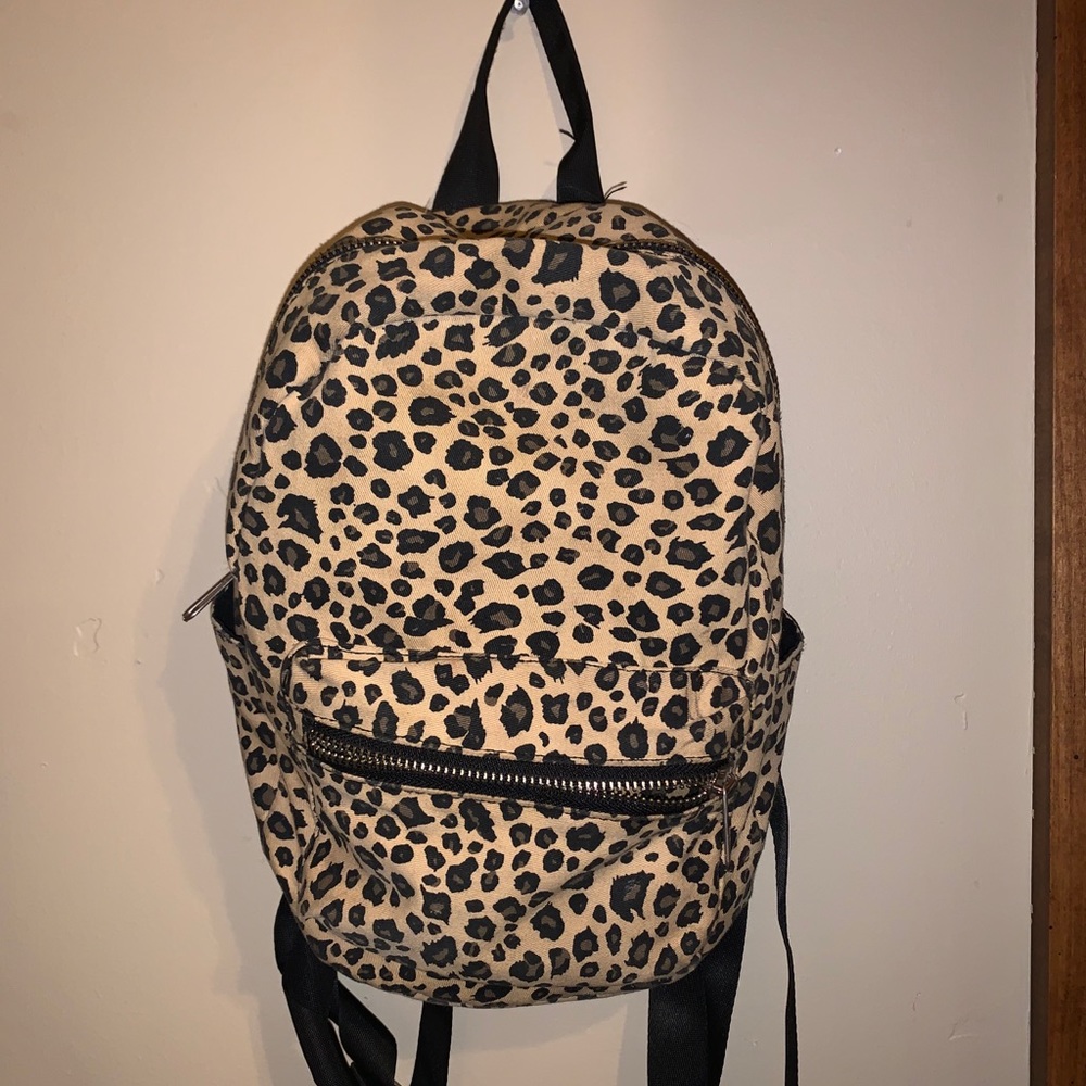 Cheetah Print Backpack